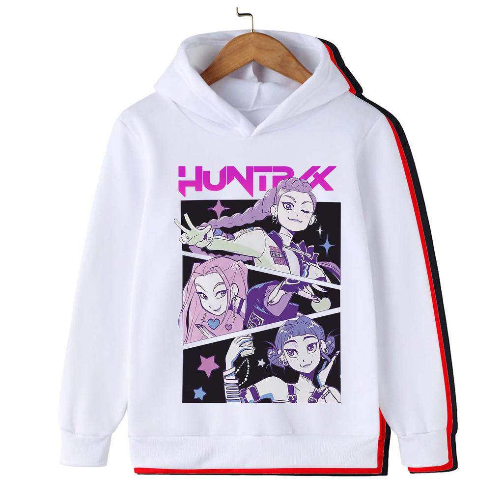 Comfortable Warm Winter Clothes for Children Fashionable  Trendy Devil Hunter Casual Sweaters for Girls  Boys