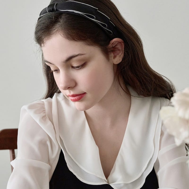 Jean Paul Clarisse Line Ribbon Hairband JP-22-231HB