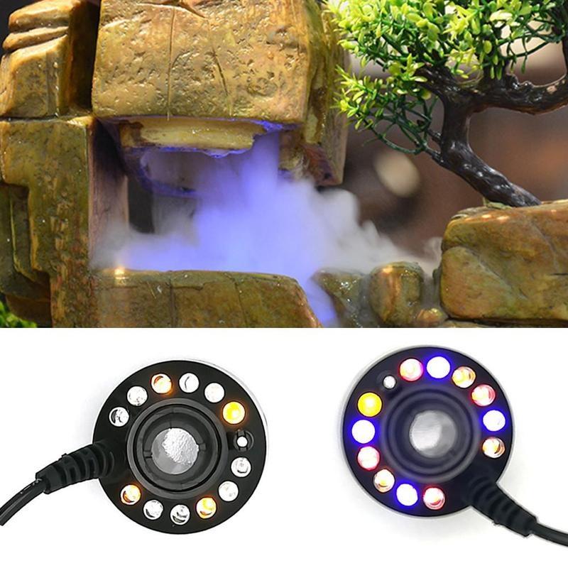 LED Buntes Aquarium Reptil Haustier Nebelmaschine Beleuchtung Reptilien Amphibien Beleuchtung Sprüher