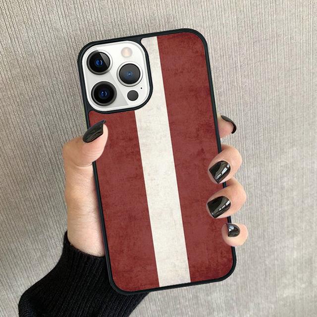 Latvia Flag Phone Case For iPhone 17 Air 16 15 14 plus 12 13 Pro max Soft Bumper Shell Cover coque