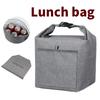 Portable Lunch Bag Insulation Bento Pack Handbag Fresh-keeping Pouch Dinner Container School Office Staff Food Storage Bag