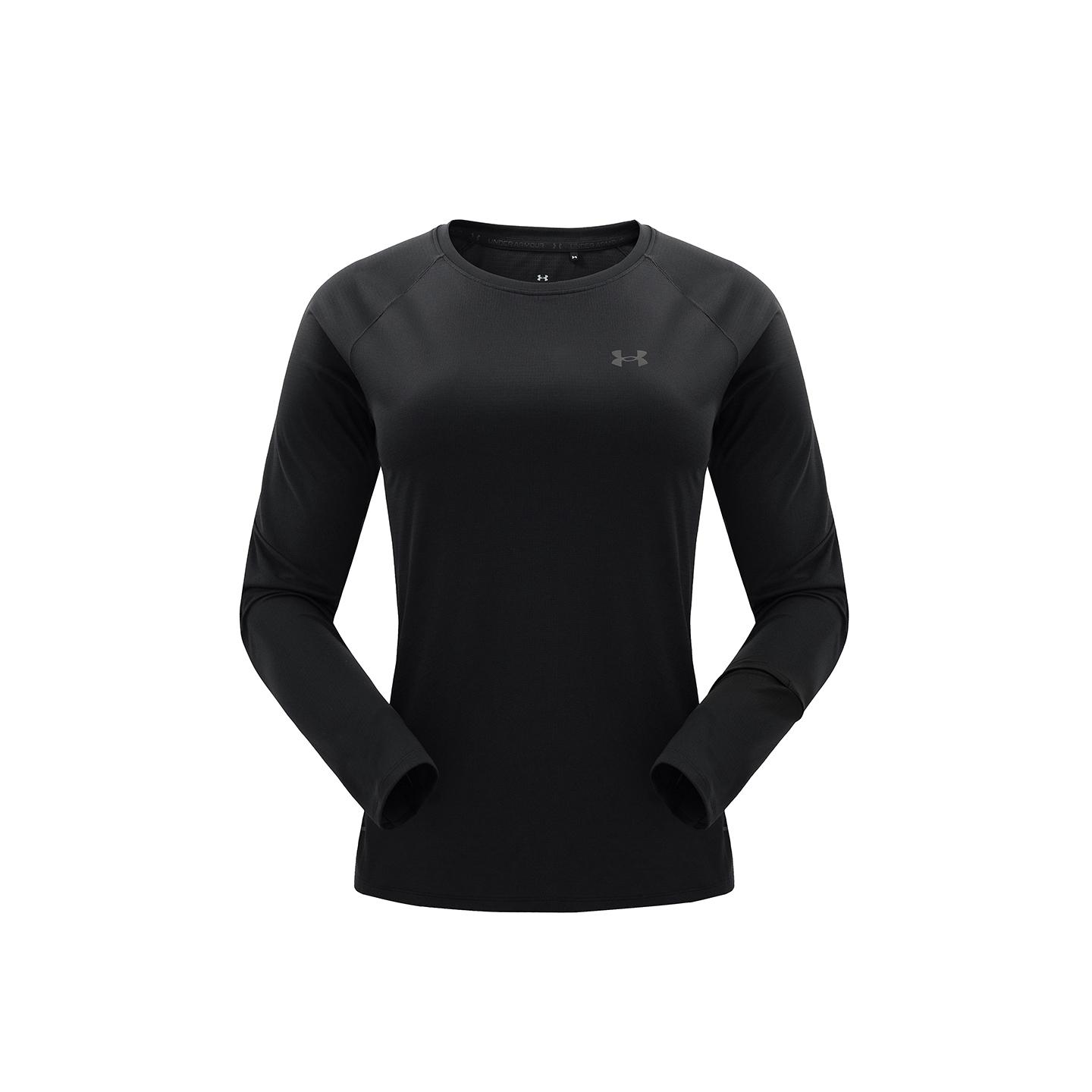 Under Armour T Shirt Women s Twilight Black 15224218 L