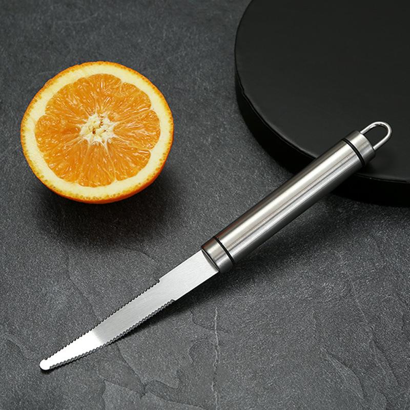 304 Stainless Steel Fruit Orange Peeler Manual Practical Lemon Grapefruit Citrus Corer Cutter Peeling Knife Kitchen Gadgets Tool