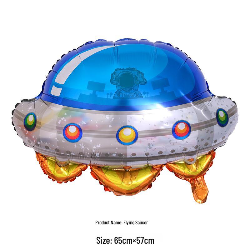 Space Birthday Party Decorations: Moon, Astronaut, Spaceship & Rocket Balloons