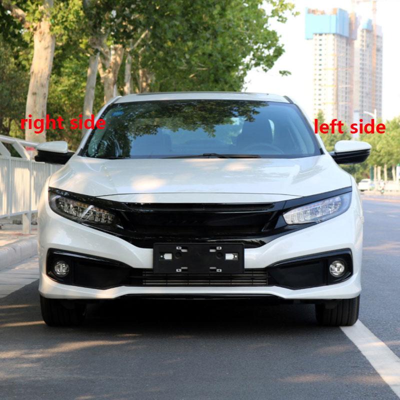 For Honda Civic 2016 2017 2018 Car Wing Door Side Mirror Light Lower Cover Cap Lid Outside Rearview Frame Glass