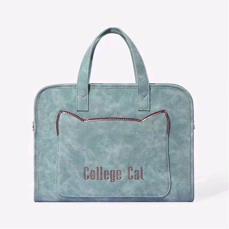 

Стильная женская сумка для ноутбука - Подходит для Huawei, Apple, Asus, Lenovo - Идеальна для деловых поездок, ношения на плече или в качестве ручной сумки 9/10 inch with shoulder strap синий