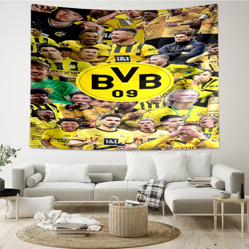 09 Football Club Tapestry Hanging for Bedroom,Livingroom, Playroom,Decor Art Room Wall Tapestry Holiday and Birthday Gifts