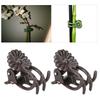 200Pcs Flower Shaped Plant Clip Orchid Stems Fixing Support Clips Garden Tool Accessories