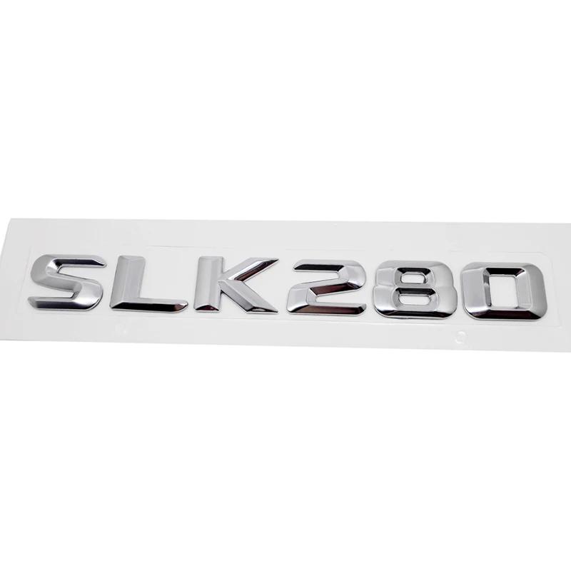 Samolepky na zadní část auta s písmeny, emblémem na zadním kufru pro SLK55 SLK63 SLK200 SLK230 SLK250 SLK280 SLK300 SLK320 SLK350