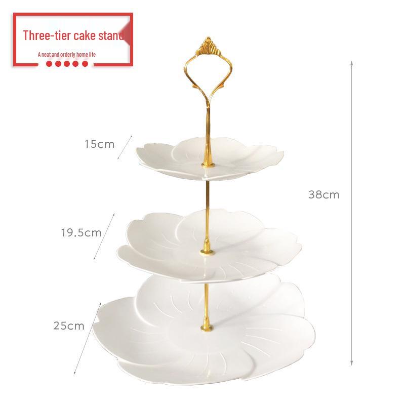 

Трехъярусная фруктовница и десертная подставка для вечеринок и чаепитий