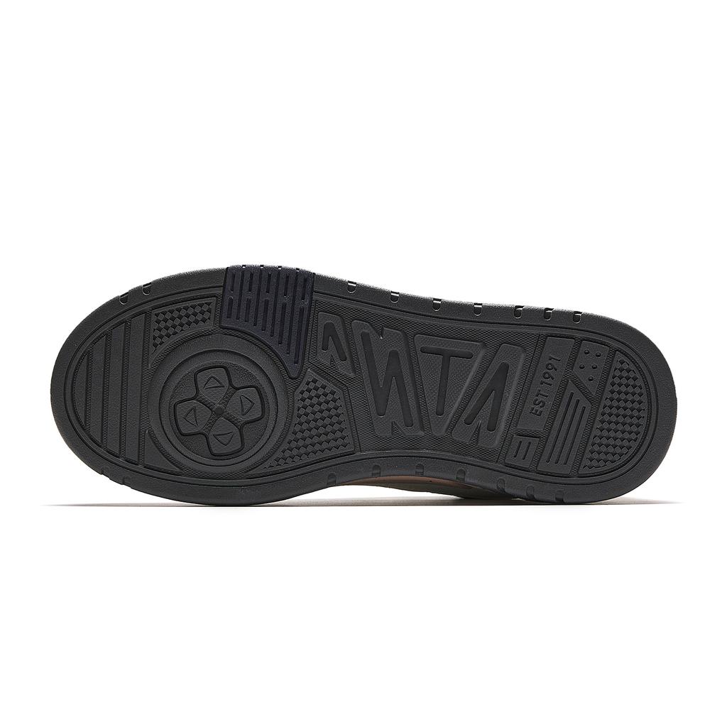 Anta Slightly Sweet Lightweight Coverage Low top Skateboard Shoes Men's Coarse Heather Gray Light Desert Ink Stone Gray 912548088-1