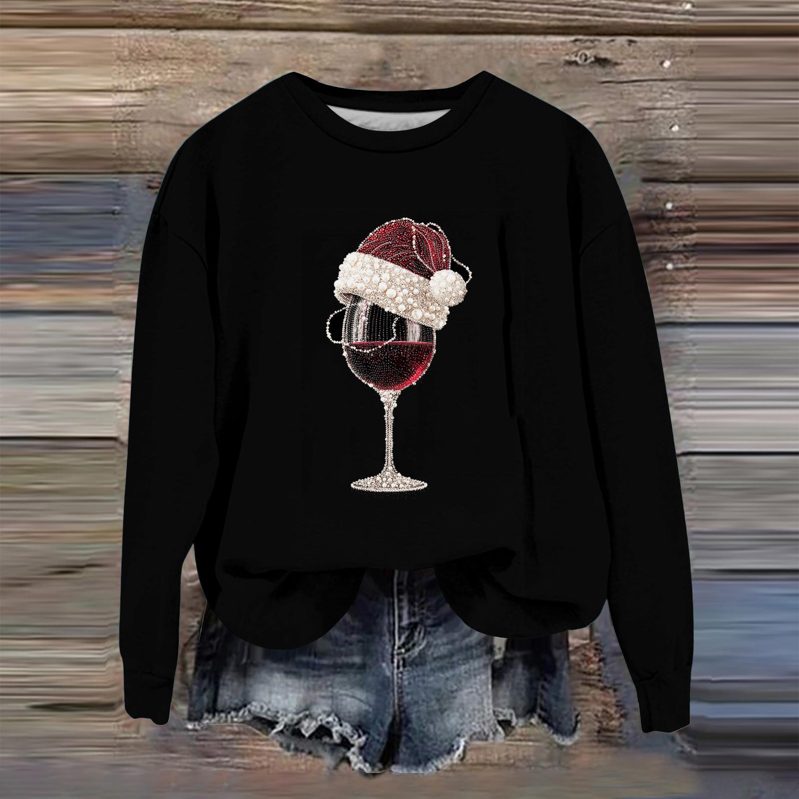 

Женская мода с принтом, длинный рукав, свободный круглый вырез, свитшот, осень XXXL киноварь