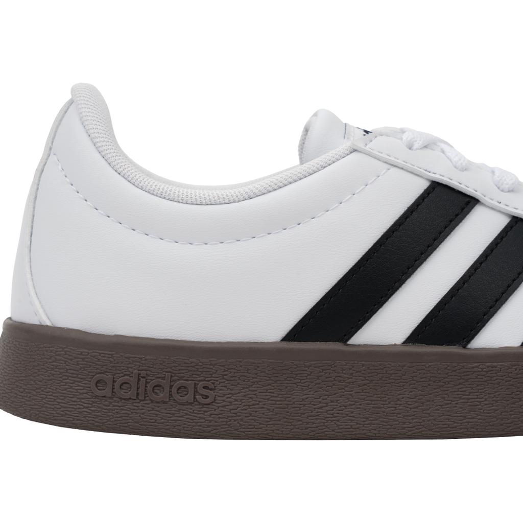 adidas Vl Court Base Antypoślizgowe Niskie Buty Skateboardowe Męskie Sneakersy Białe Czarne Szare ID3711