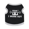 Pet Clothing: Weightlifting Vest for Small Dogs and Cats - Spring/Summer Style