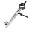 Wing Divider Gauge Carbon Steel Adjustable Angle Lockable Scribing Tool for Woodworking