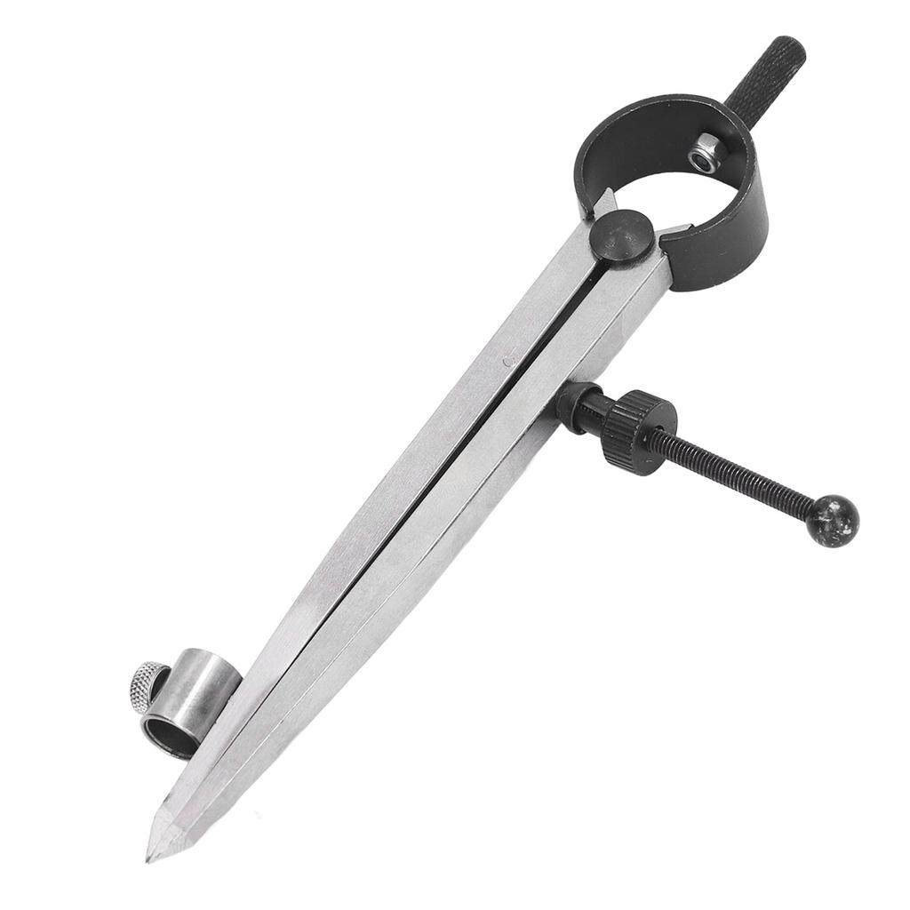Wing Divider Gauge Carbon Steel Adjustable Angle Lockable Scribing Tool for Woodworking