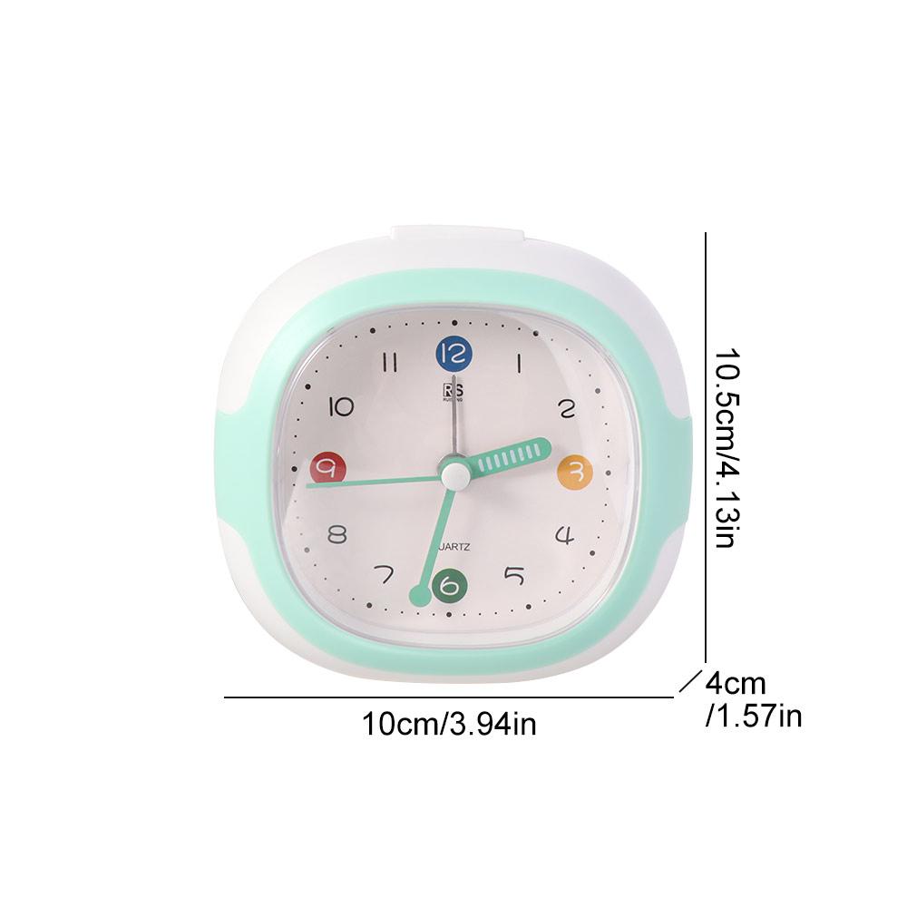 Anti-drop Children Desktop Clock Silent Tabletop Clock Creative Alarm Clock  Student Learning