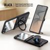 For Samsung Z Flip8 Folding Wristband Phone Case, Magnetic Rotating Stand, Matte, Drop-resistant Full-cover Protective Case