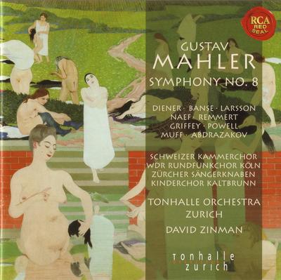 CD GUSTAV MAHLER, DAVID ZINMAN, MELANI - Symphony No. 8 88697579262 RCA Red Seal 2010 Europe Classical Used