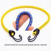 Corda Stendibiancheria Elastica da Esterno 60cm per Campeggio e Bagagli