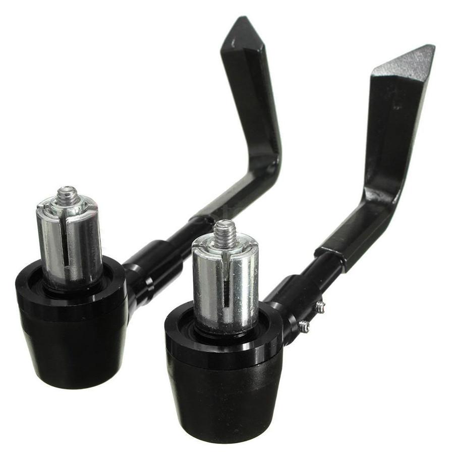 Black ABS 22MM 7/8" Brake Clutch Lever Protector Guard Handguard For Motorcycle