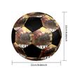 Pallone da Calcio Colorato Cucito a Macchina PVC Misura 5 Pronto per Allenamento di Squadra e Competizione Resistente Alto Rimbalzo Raffreddamento Regalo Sportivo