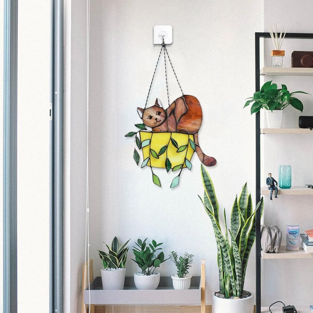 

Exquisite Colored Window Ornament Cartoon Car Hanging Pendant Party Supplies