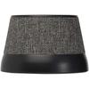 Deep Black "Horna" 3 W Recycled Plastic Magnetic Wireless Speaker
