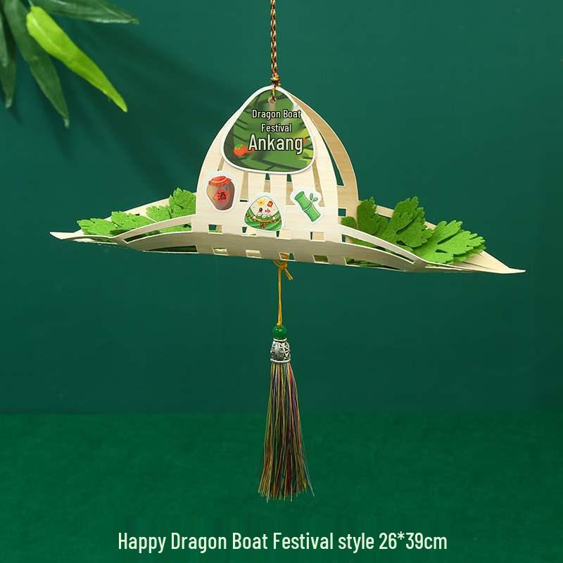 Handmade Dragon Boat Festival Lantern Craft Kit for Kids – Chinese Style Luminous Toy