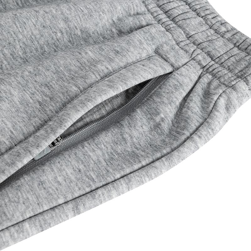 Anta Fleece Lined Warm Straight Leg Training Casual Sports Pants Men bottoms 952547307-2