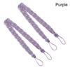 2Pcs/se Simple Curtain Buckle Straps Satin Rope Braided Curtain Tiebacks Practical   Home Decor