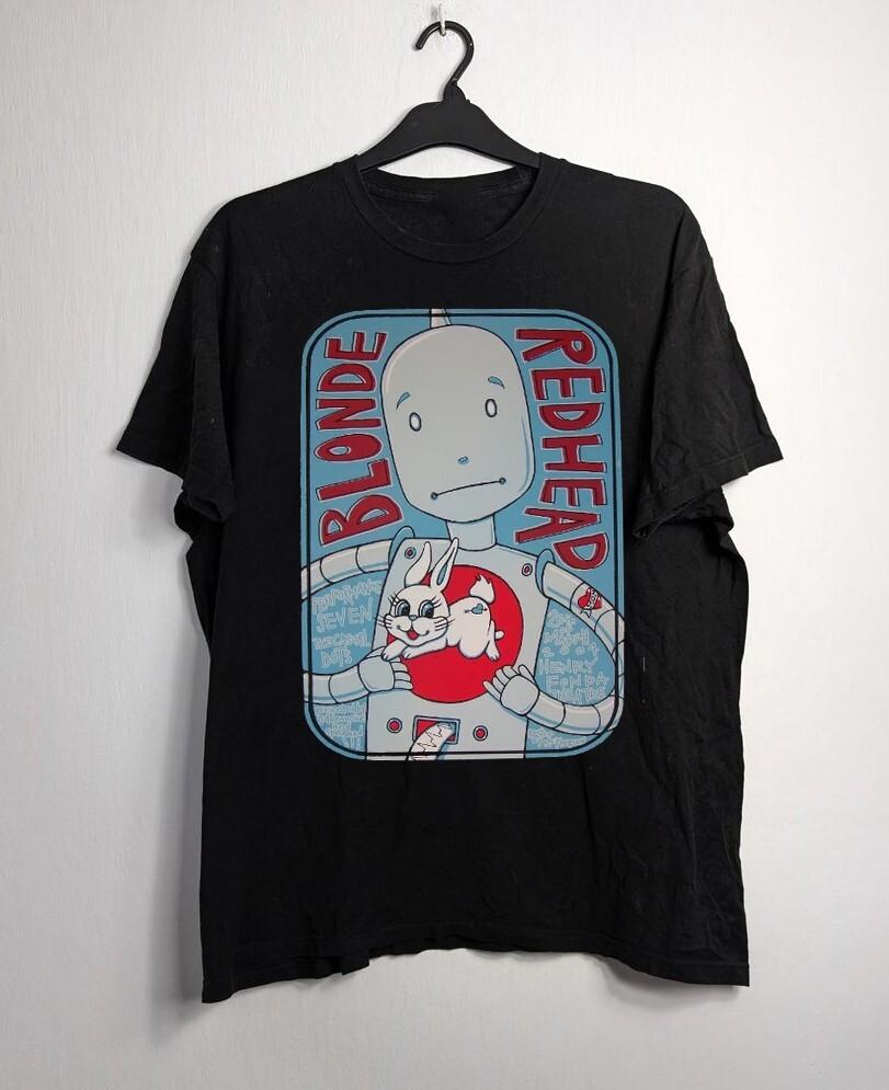 

Rare BLONDE REDHEAD Black Color All Size Shirt Adults BL1562 4XL