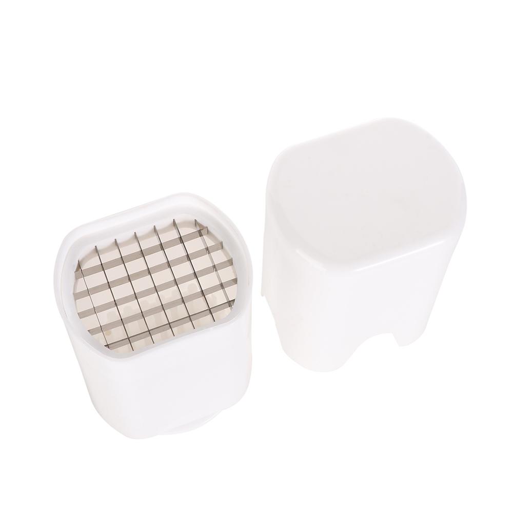 

Plastic Kitchen Gadgets Chips Making Tool Vegetable Slicer Press Cutter Cutting Box Chipper белый