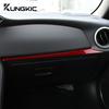 Real Soft Carbon Fiber For Subaru BRZ Toyota GT86 2012-2016 2017 2018 2019 2020 LHD RHD Car Co-pilot Console Dashboard Strip