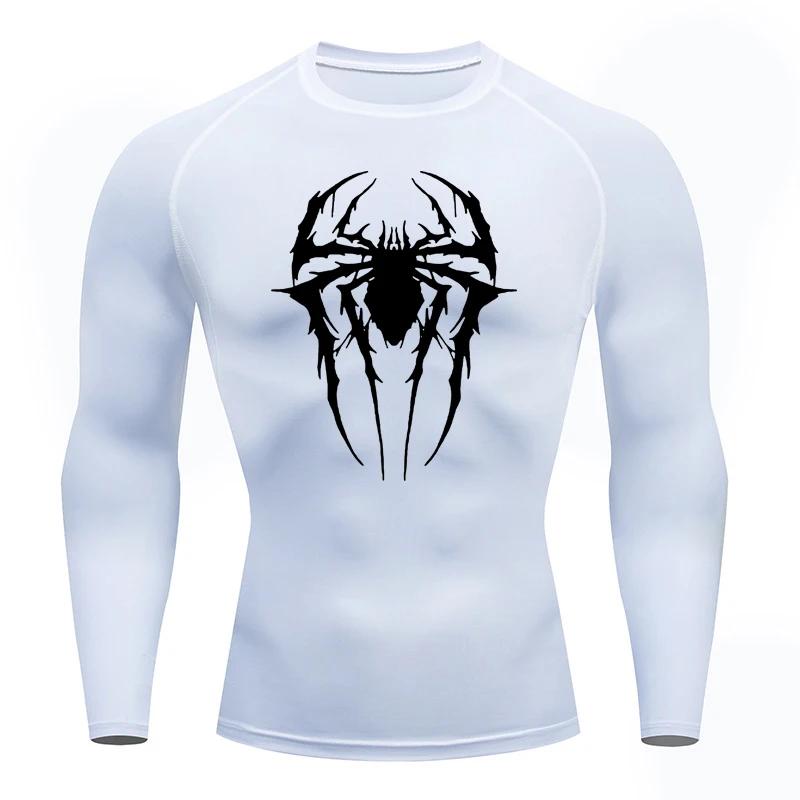 Sportswear Men Gym Compression T Shirt Running Long Sleeve Sports T-shirt Elastic Quick Dry Sport Tops Tee Athletic Shirts Men