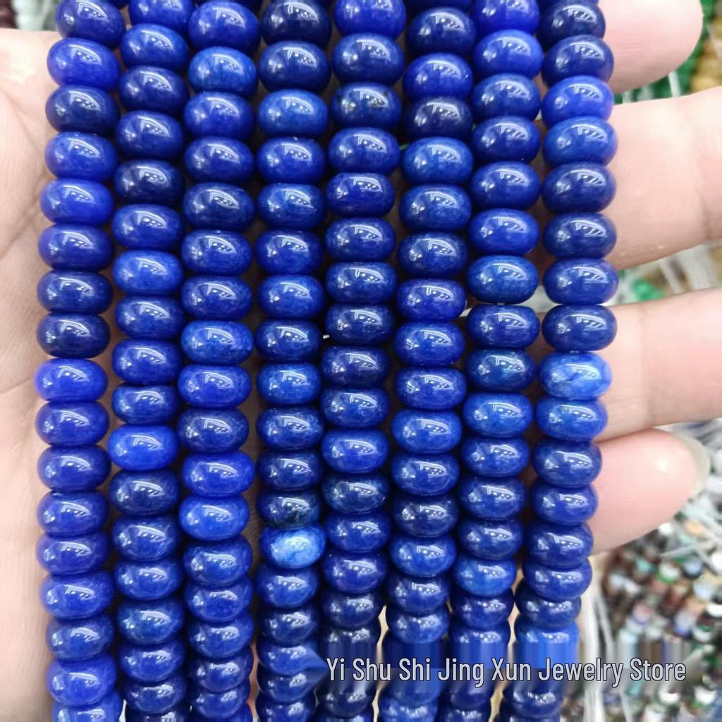 100 Natural Stone 5x8mm Abacus Beads for Jewelry Making – Bracelets & Necklaces