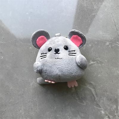 Small 8CM Approx. Mouse Plush Toy , Stuffed TOY , Key Chain Mouse Wedding Gift Doll