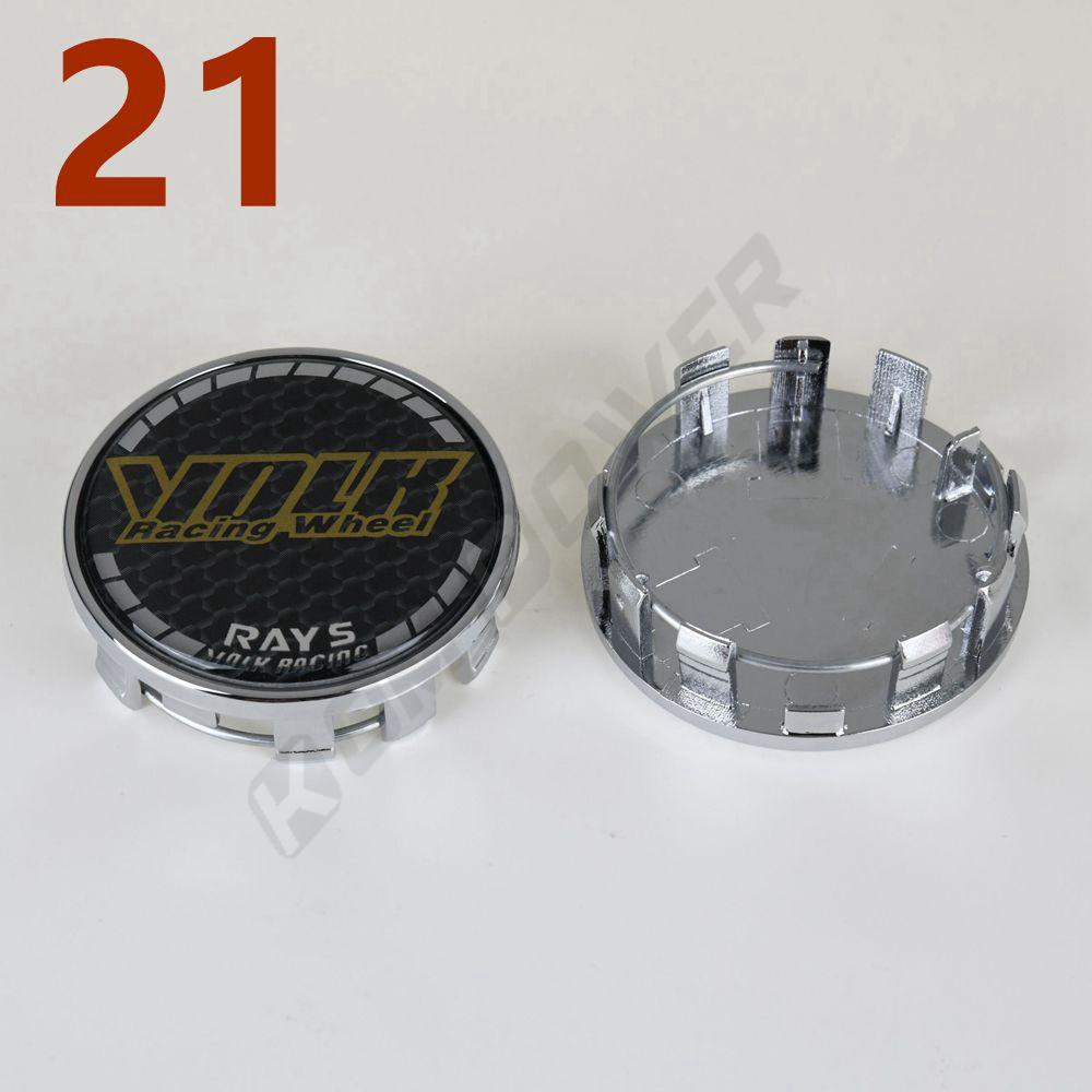 

4PCS OD 54MM / ID 50MM Rim Cap RAYS VOLK Logo Wheel Center Cap Wheel Cover Hubcaps