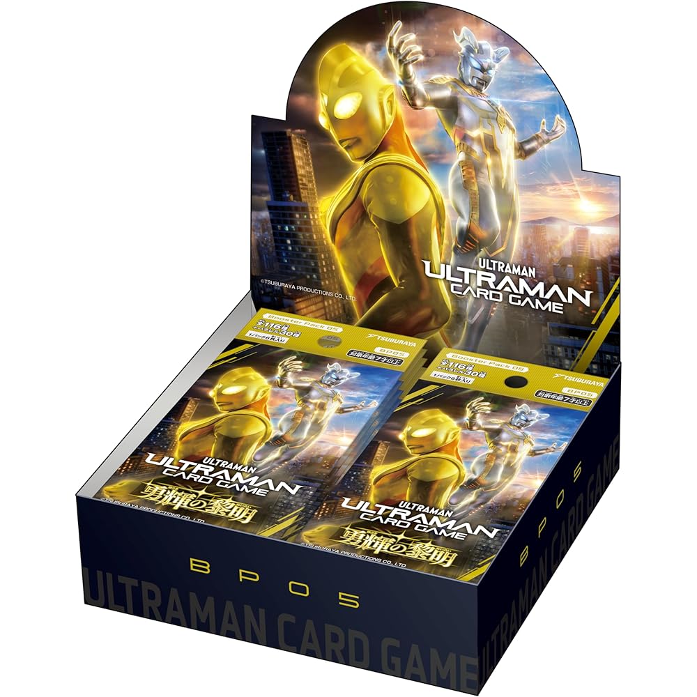 Tsuburaya Ultraman Card Game Booster Pack 05 Yuki no Reimei Box 24 Packs