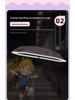 Children's Fully Automatic Cartoon Umbrella with Anti-Rebound, Reflective Strip for Sun and Rain