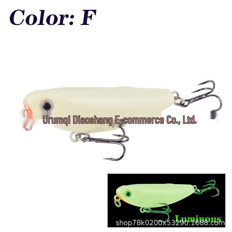 Surface Zigzag Dog 5.5g Japanese Micro Minnow Pencil Lure for Snakehead, Bass, Asp - Artificial Bait