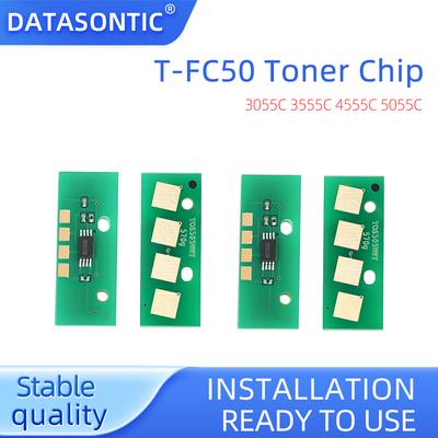 T-FC50 Toner Chip,For Toshiba E-Studio 2555C 3055C 3555C 4555C 5055C Cartridge Chips Replacement Printer