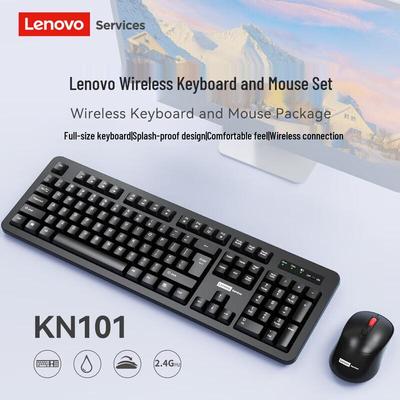 Lenovo KN101 Wireless Keyboard and Mouse Combo