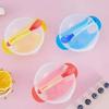 Baby Suction Cup Bowl Set: New Material Infant and Toddler Feeding Tableware