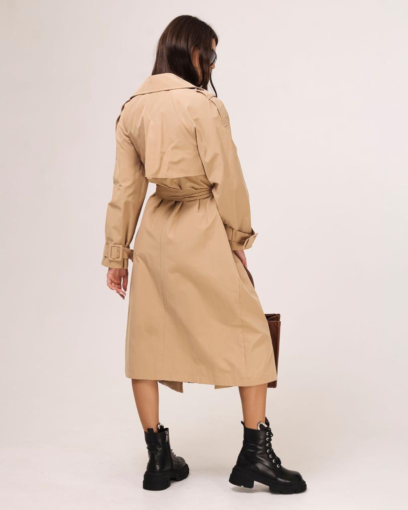 Тренч ROBIN 87073 36 бежевый