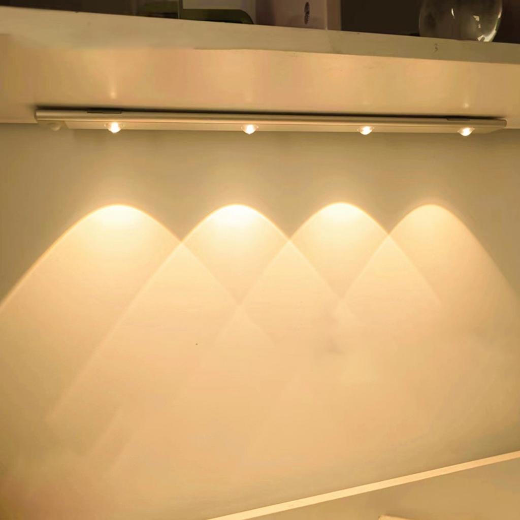 LED Closet Light Ultra Thin Intelligent Rechargeable Wireless LED Motion Sensor Light for Cabinet
