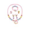 Accesorii Fetițe 2024 Colier Brățară Mărgele Unicorn Curcubeu Set Valoare Accesorii Bebe Fetiță