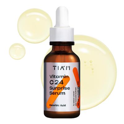 TIAM High Concentration Vitamin C Surprise Serum 30ml Vitamin C Serum Tiam Vitamin C24 Vitamin C Pore Serum Essence Ampoule Korean Cosmetics Pure