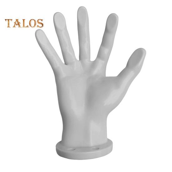 

Настенный держатель для футбольных мячей, простая установка, многоцелевая стойка для демонстрации баскетбольных, футбольных, волейбольных мячей в форме руки белый