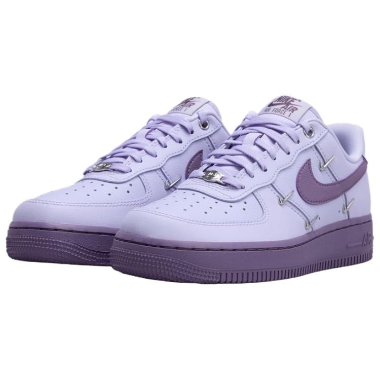 Nike Air Force 1 Low top Skateboard Shoes Women's Purple IX5253-555